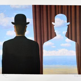 Diseño, Décalcomanie, 1966, René Magritte