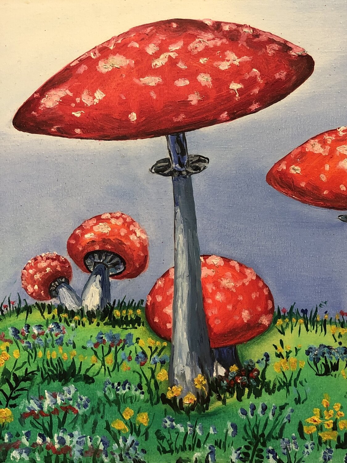 Nataliia Krykun, Dreams of surrealistic fly agaric Nataliia Krykun, Dreams of surrealistic fly agaric