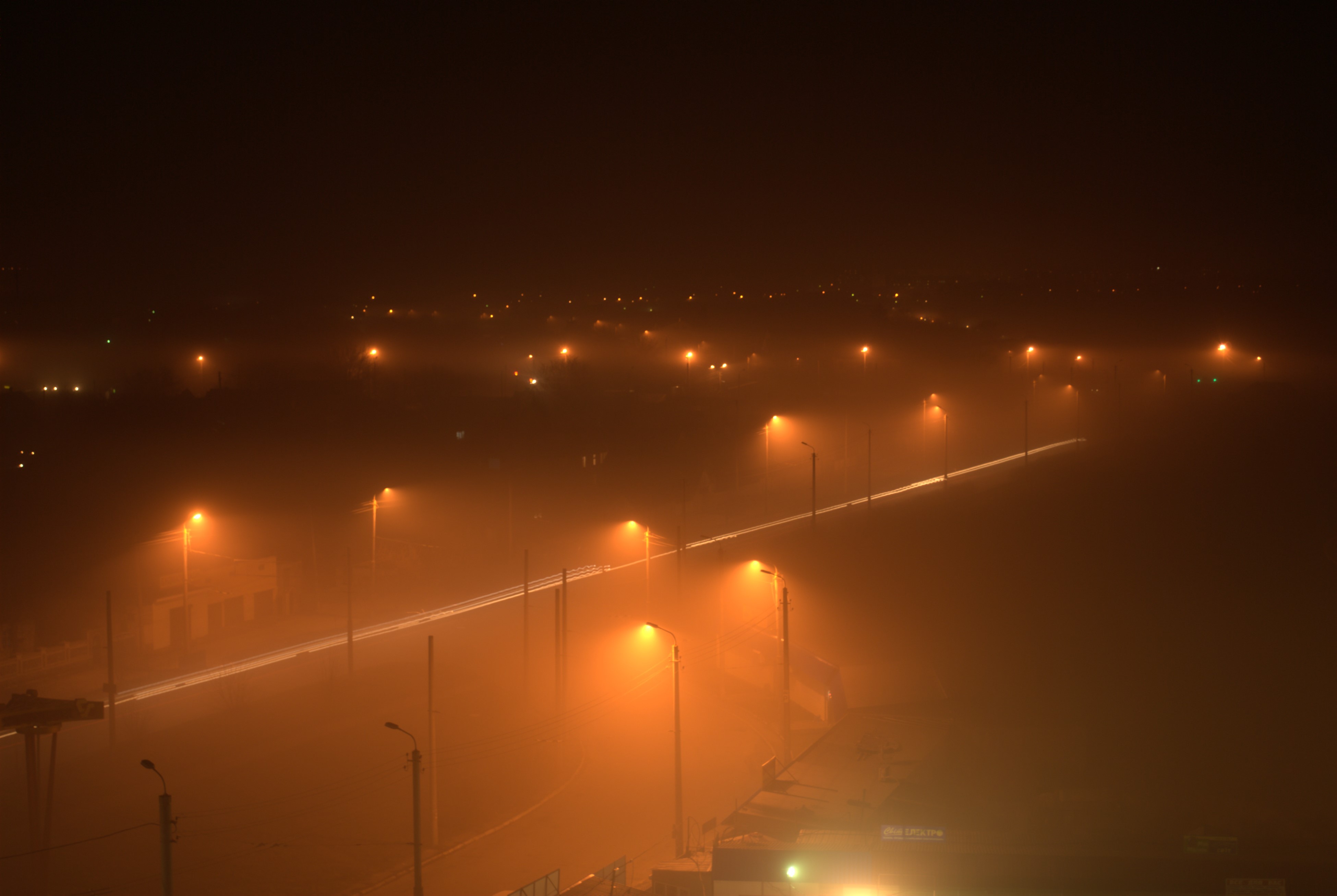 Dmytro Bilous, The lights of the evening city Dmytro Bilous, The lights of the evening city
