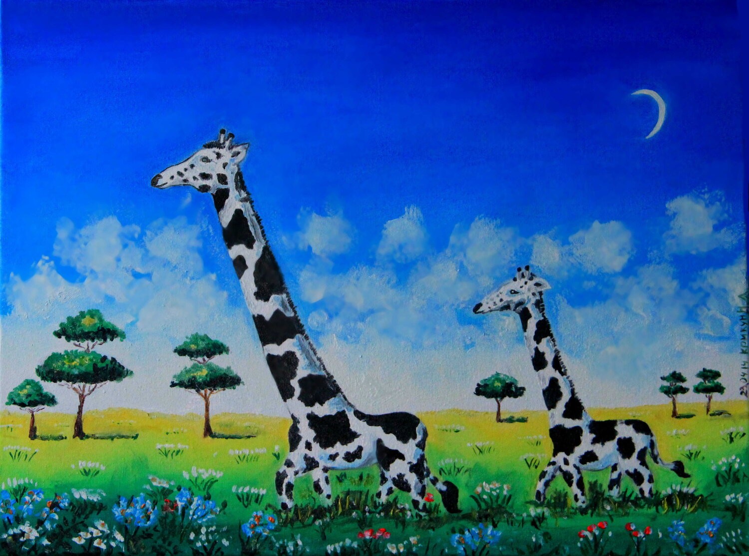 Nataliia Krykun, Giraffes Nataliia Krykun, Giraffes