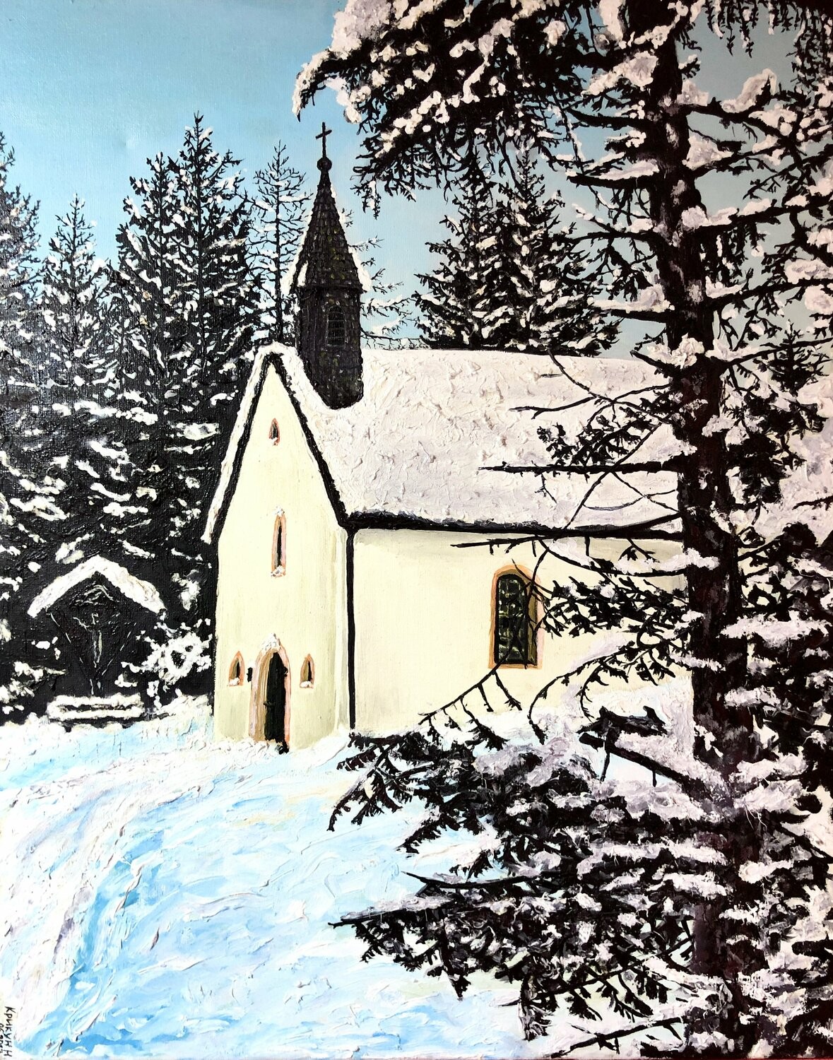 Nataliia Krykun, St. Anna Chapel, Tirol, Austria Nataliia Krykun, St. Anna Chapel, Tirol, Austria
