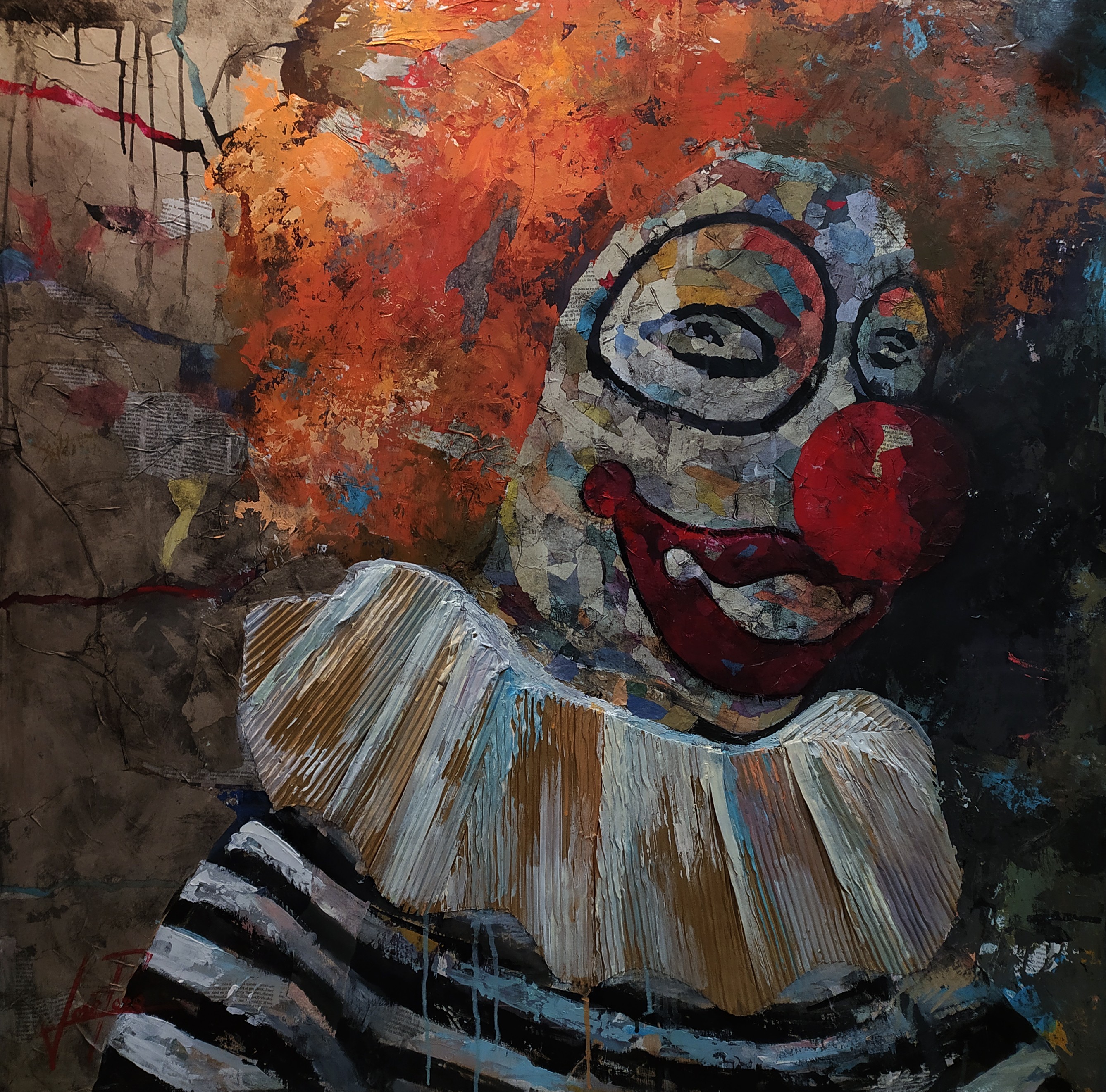 Josep Pozo, Serie payaso 0008 Josep Pozo, Serie payaso 0008