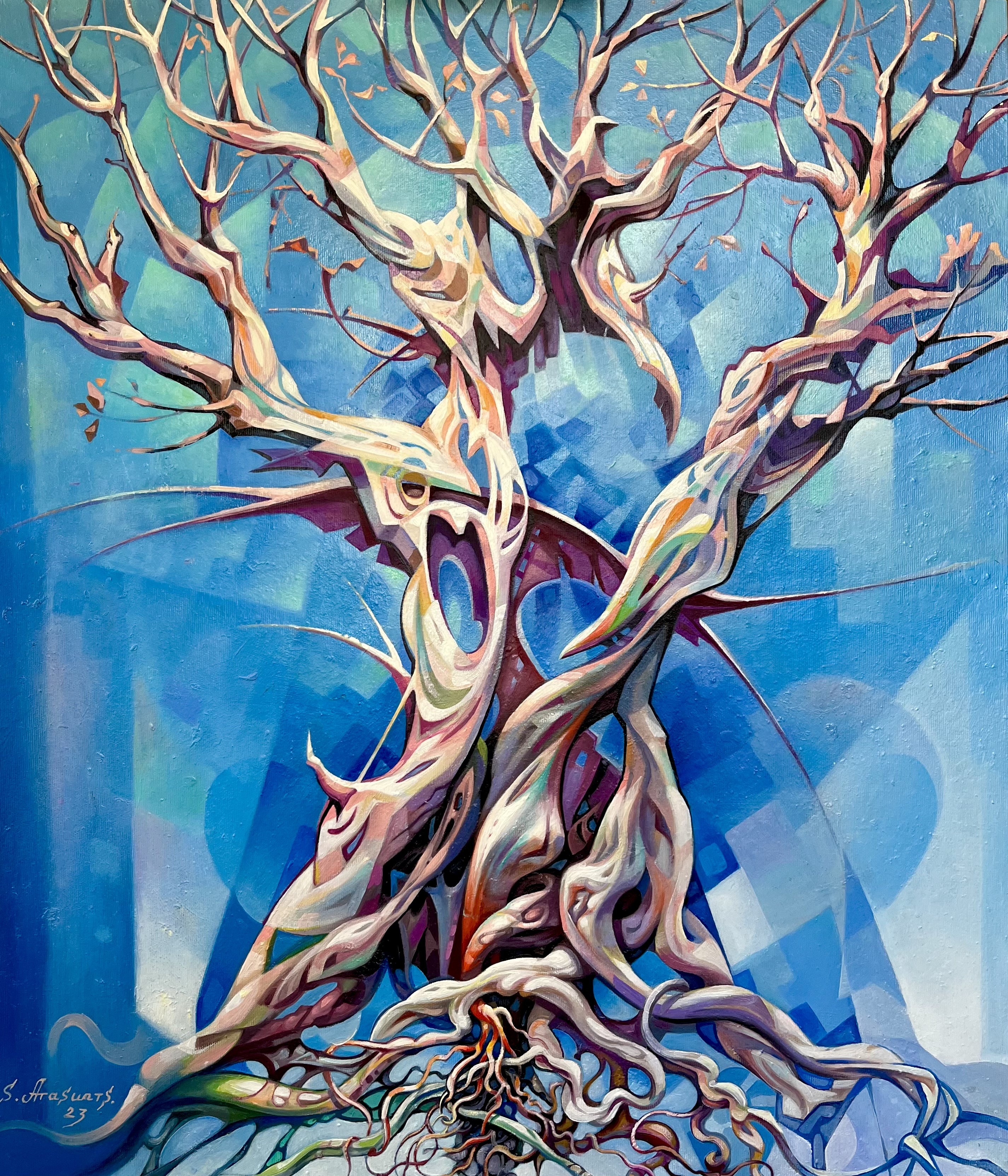 Samvel Atasunts, Once upon a time it was a young bough… Samvel Atasunts, Once upon a time it was a young bough…