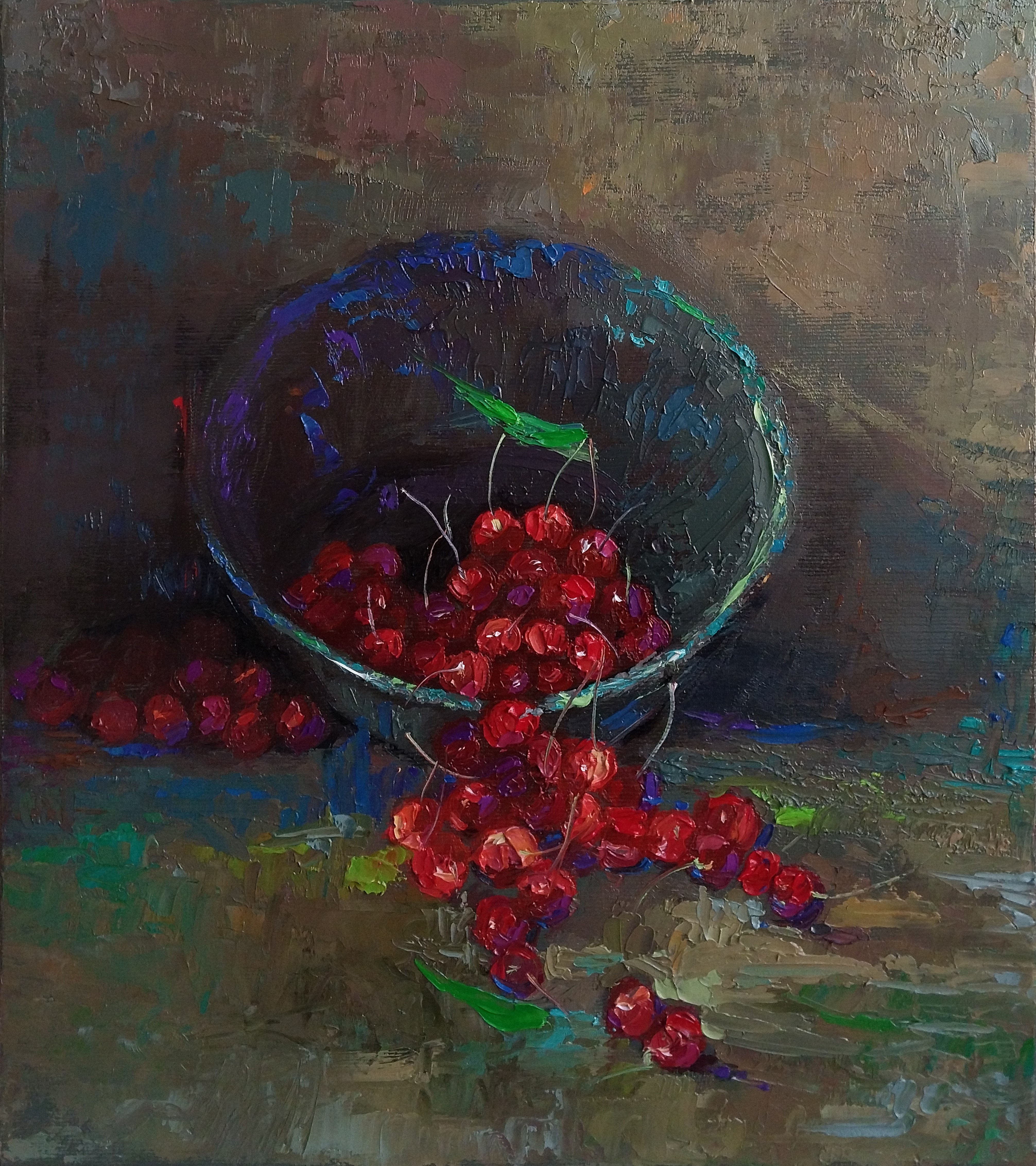 Kamo Ohanyan, Still life - cherry Kamo Ohanyan, Still life - cherry