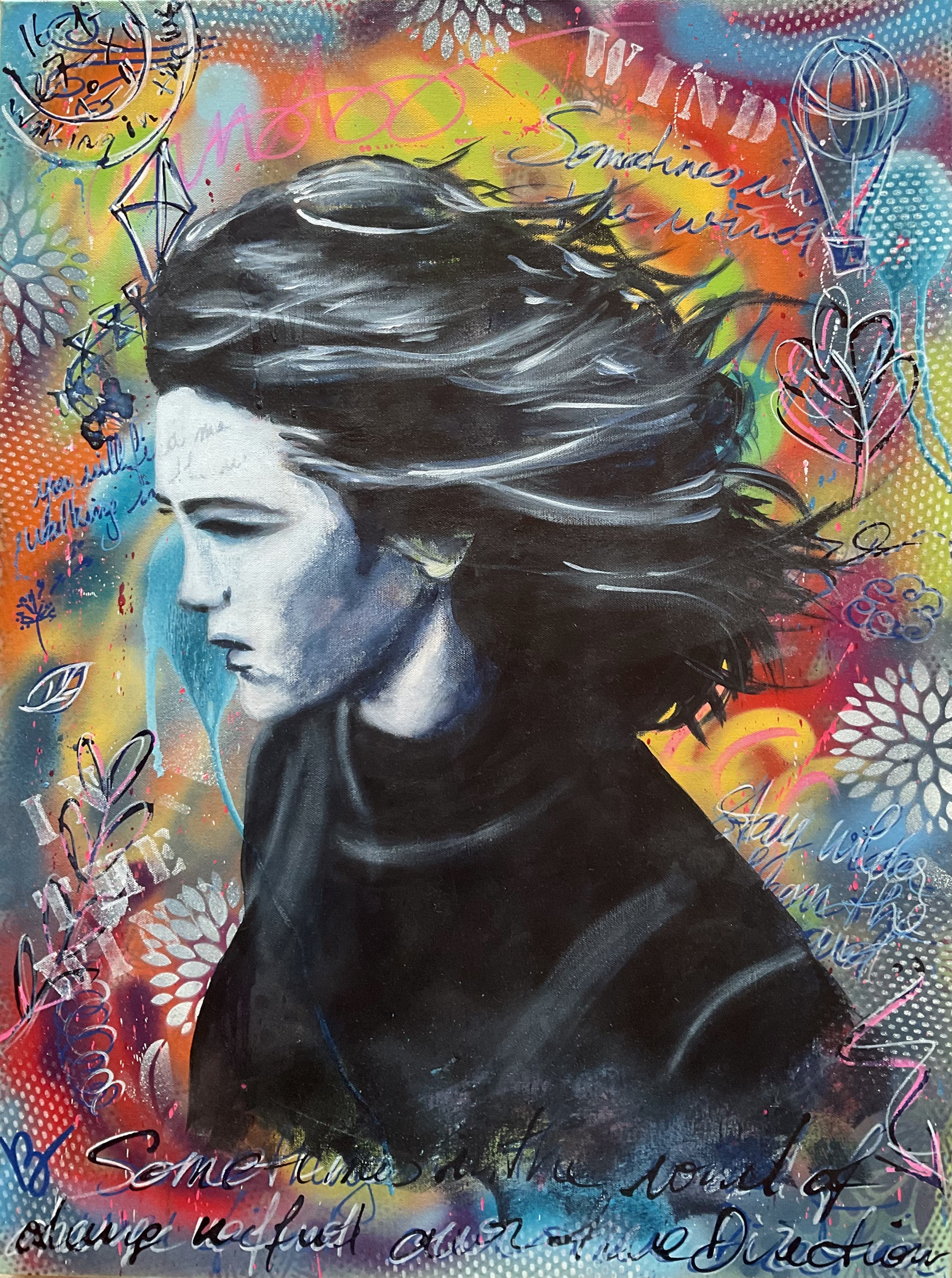 Véronique Baleste, Sometimes in the wind Véronique Baleste, Sometimes in the wind