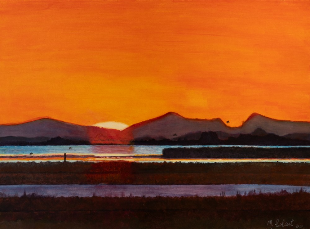 Myriam Colart, Lever de soleil en Camargue - Paysage de Méditerranée Myriam Colart, Lever de soleil en Camargue - Paysage de Méditerranée