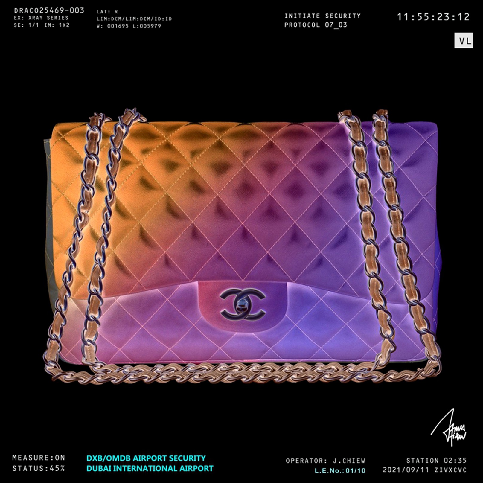 James Chiew, Chanel diamond classic James Chiew, Chanel diamond classic