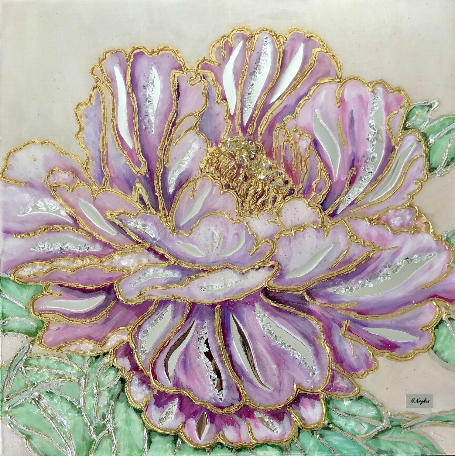 Nataliia Krykun, 3D pink peony Nataliia Krykun, 3D pink peony