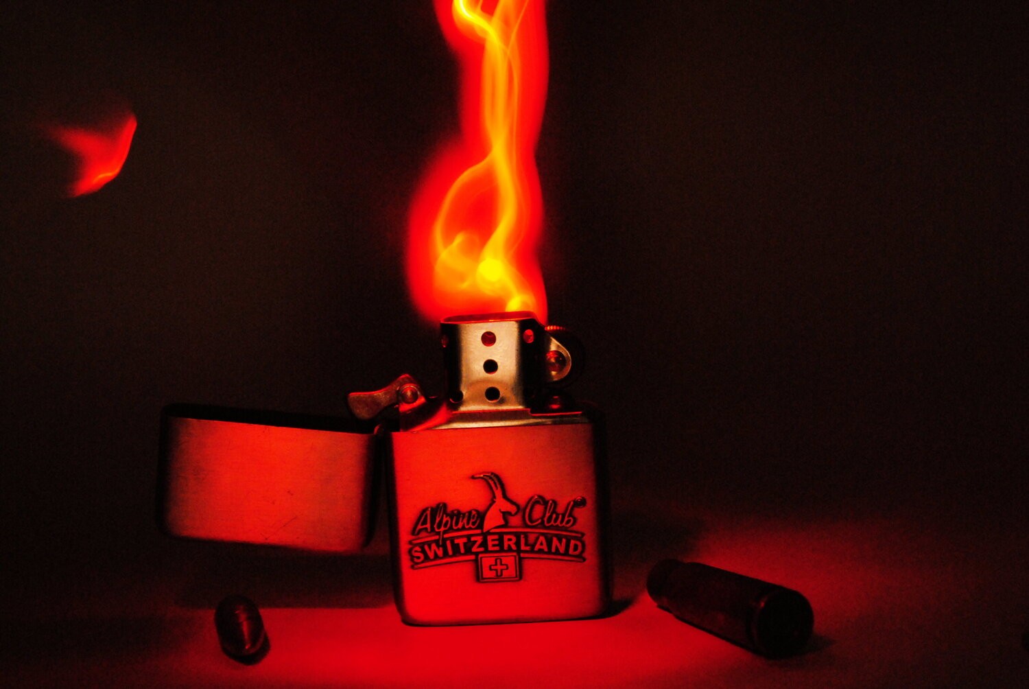 Dmytro Bilous, Fire from a lighter Dmytro Bilous, Fire from a lighter