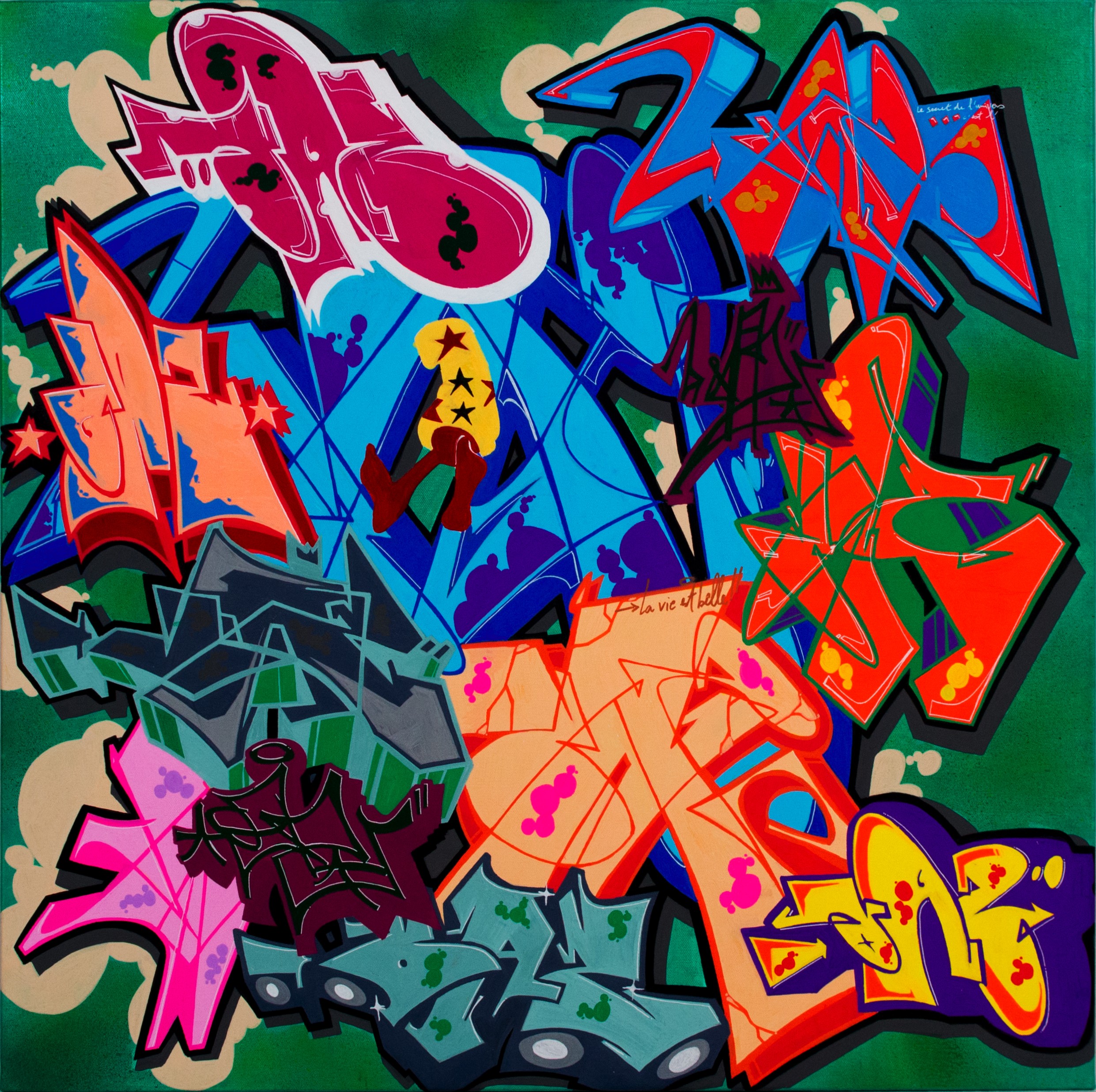 Bertram Trabhardt-Oaz, Onelineflopstyle N°9 Bertram Trabhardt-Oaz, Onelineflopstyle N°9