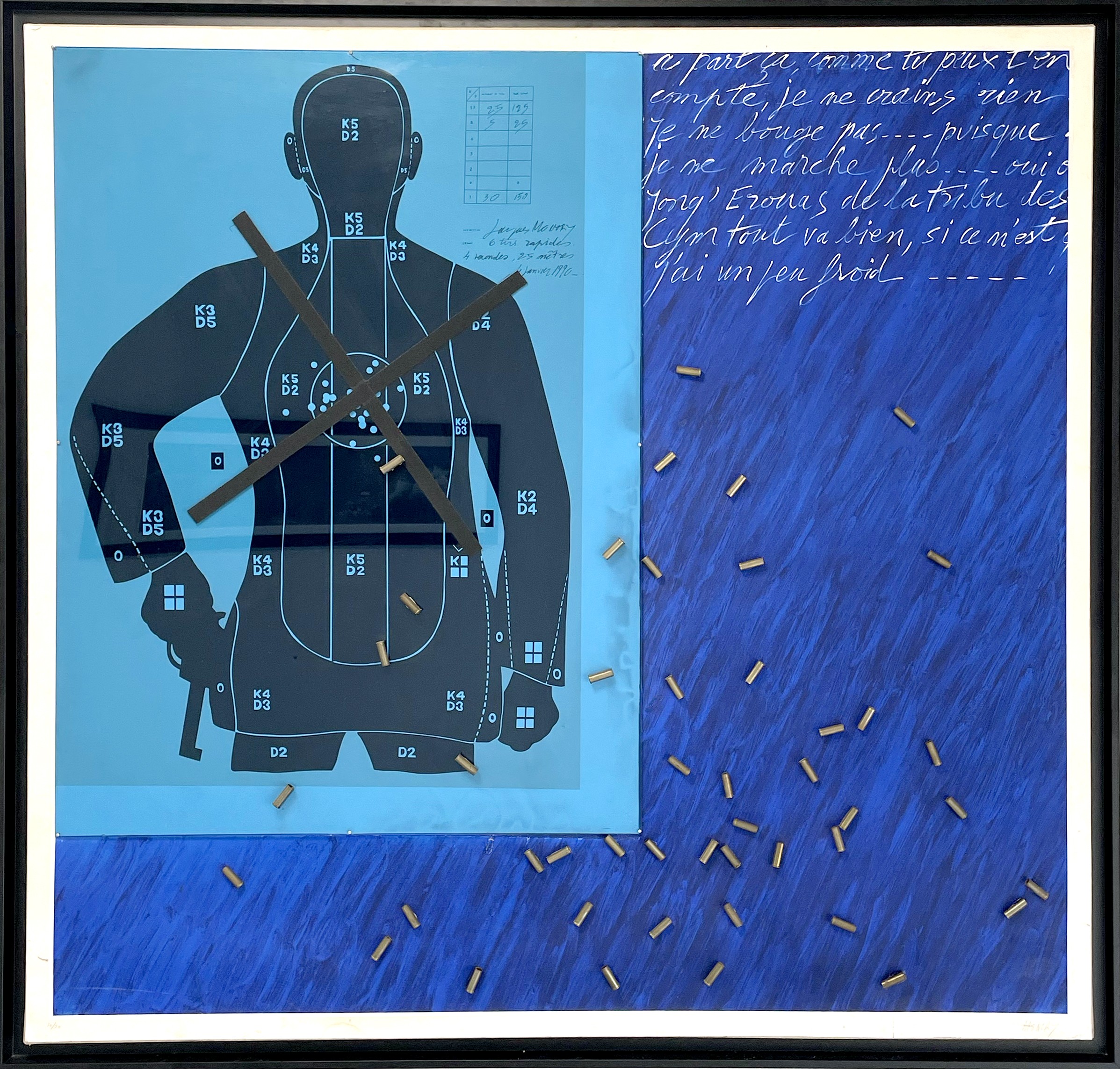 Jacques Monory, La Cible Jacques Monory, La Cible