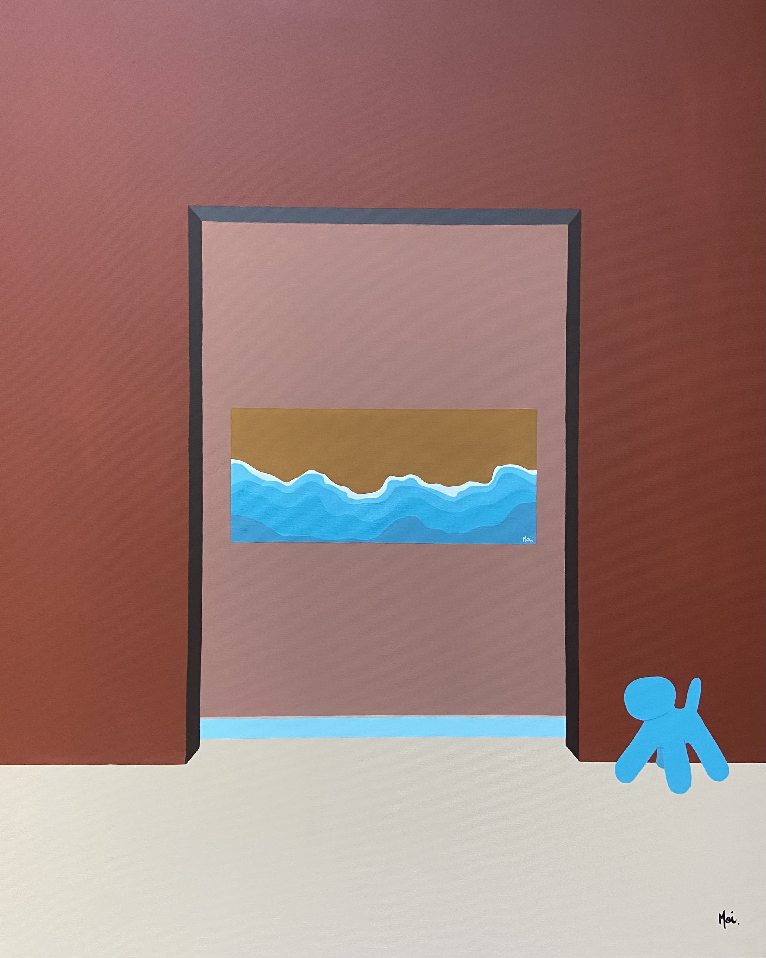Moi., La toile dans la toile Moi., La toile dans la toile