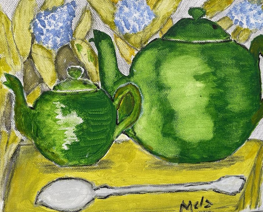 Mela, ....they are coming for tea!! Mela, ....they are coming for tea!!
