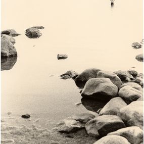 Fotografien, Untitled (rocks and man), Mikael Siirilä