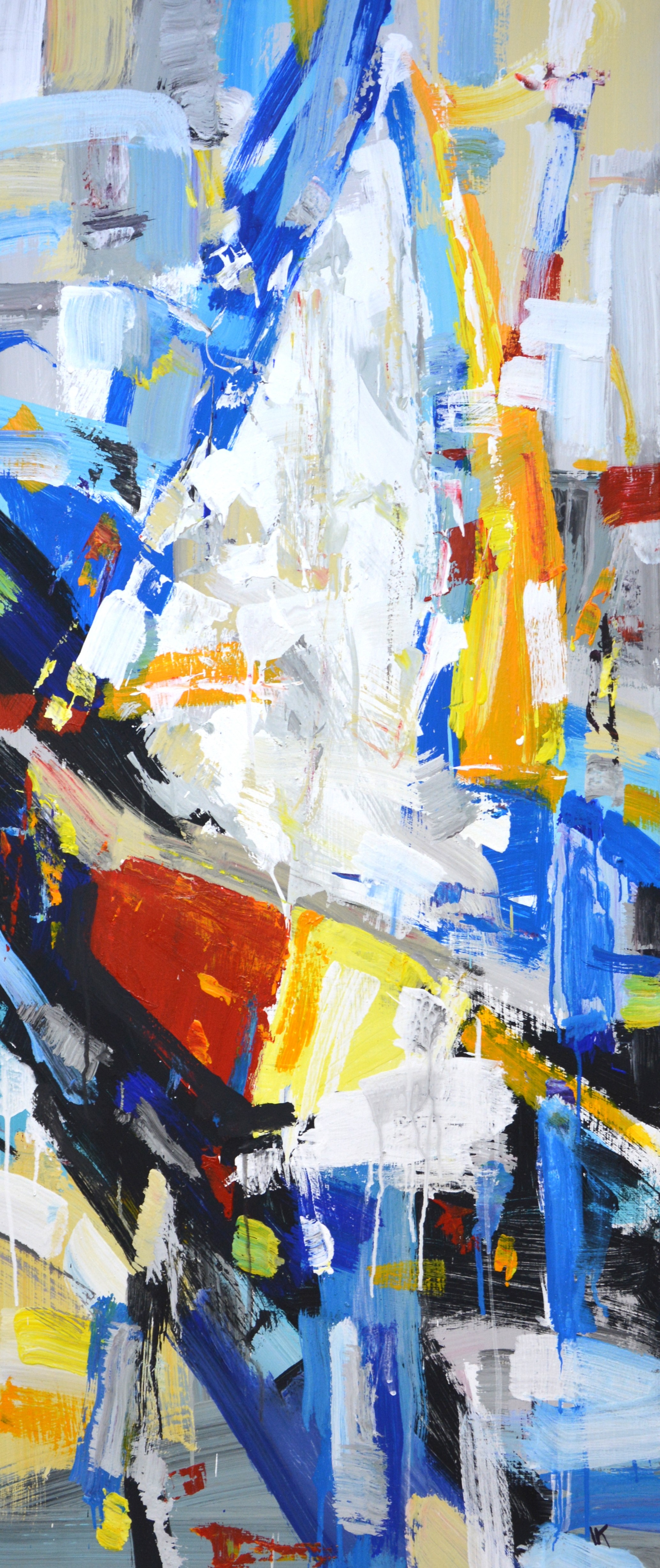 Iryna Kastsova, Abstract sailboat. Iryna Kastsova, Abstract sailboat.