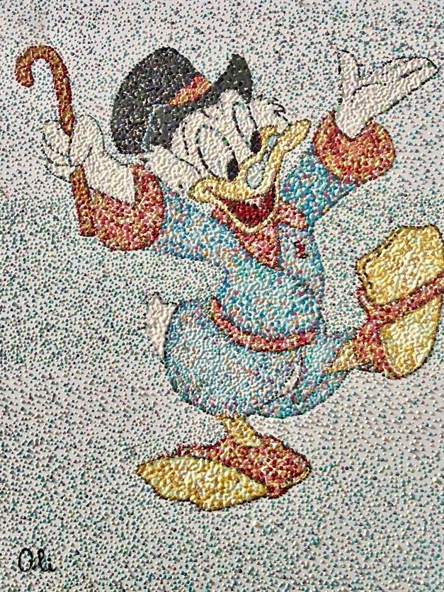 Oli Art, Donald Duck Oli Art, Donald Duck