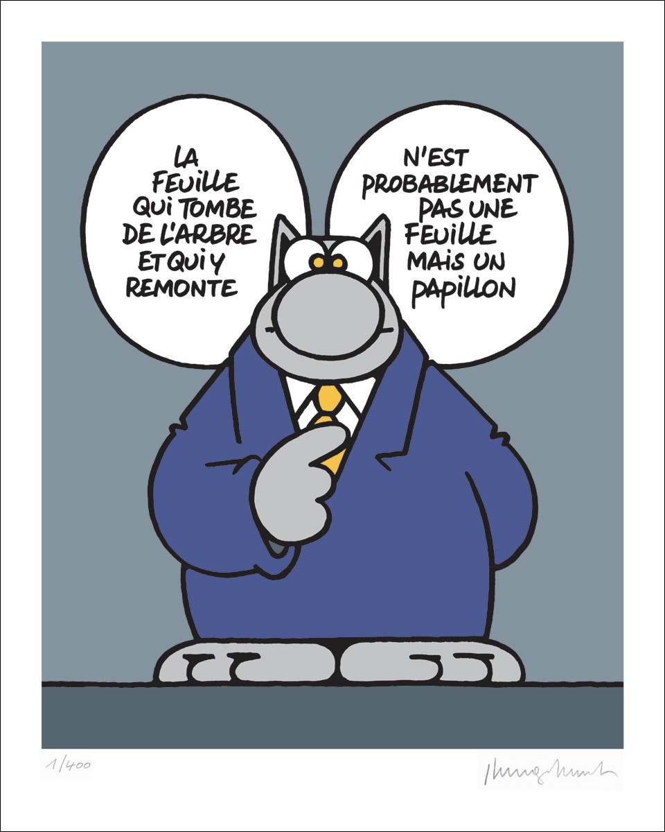 Philippe Geluck, Le feuille qui tombe Philippe Geluck, Le feuille qui tombe