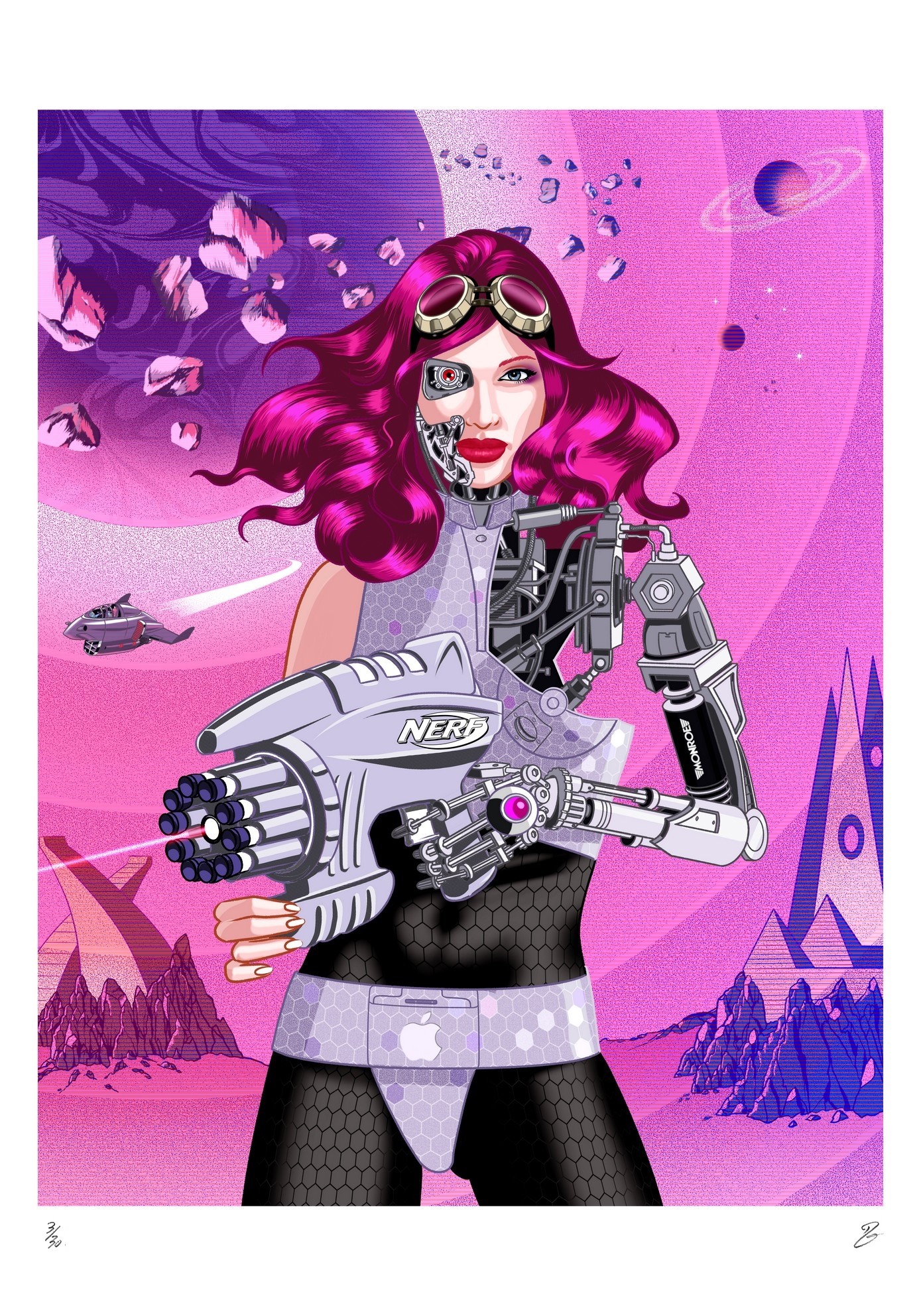 Philippe Grimaud, Cyber girl Philippe Grimaud, Cyber girl
