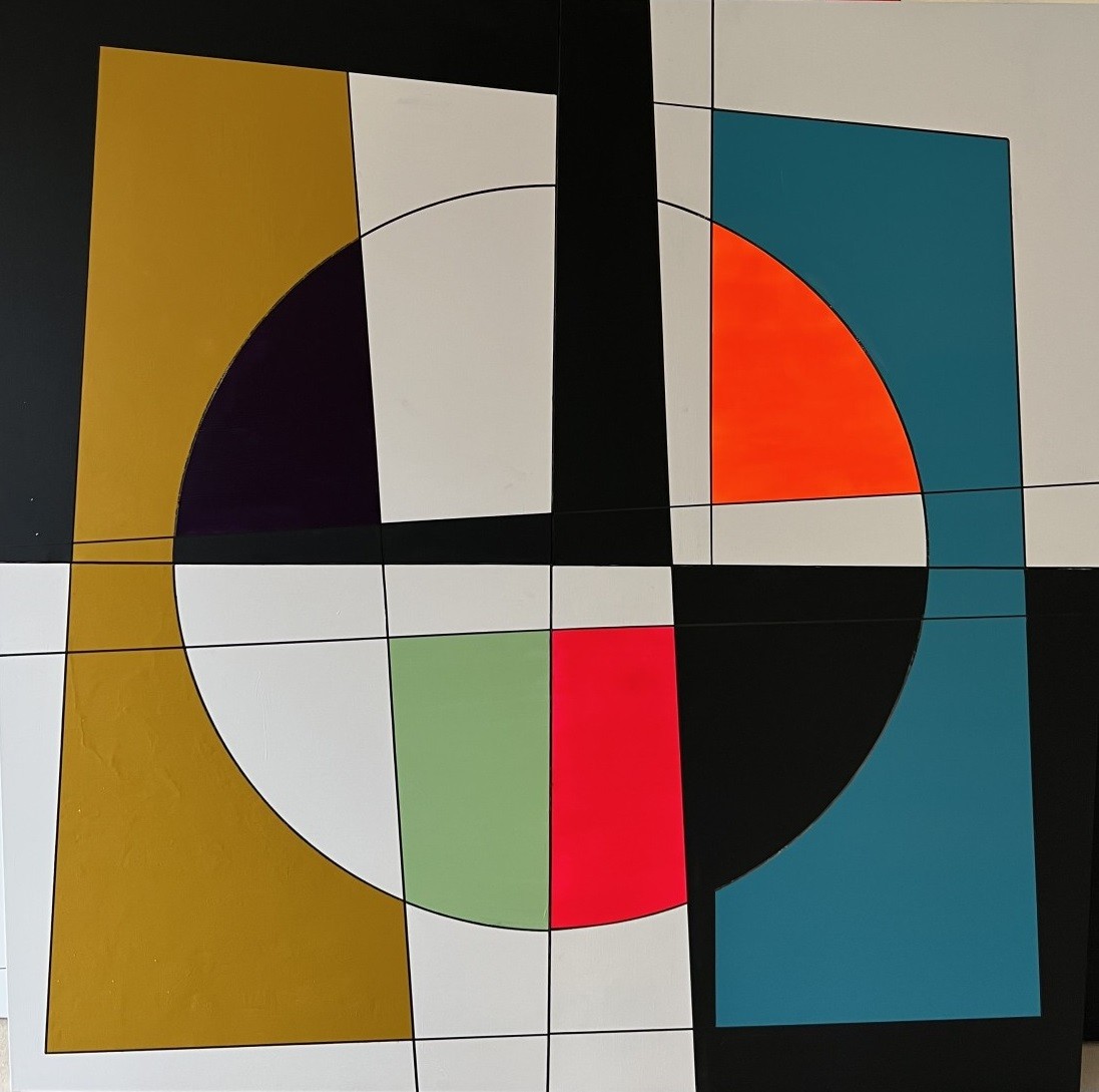 Jean-Pierre Rives, Abstraction géométrique n°4 Jean-Pierre Rives, Abstraction géométrique n°4