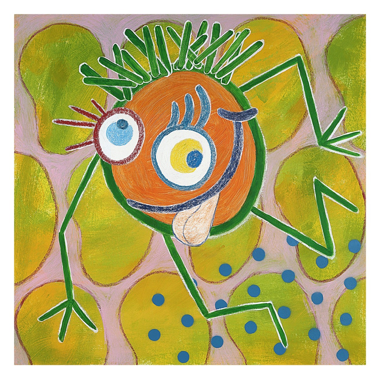 Monsieur Térez, Chimère dans des cieux roses de patates stellaires jaune-vert... Monsieur Térez, Chimère dans des cieux roses de patates stellaires jaune-vert...