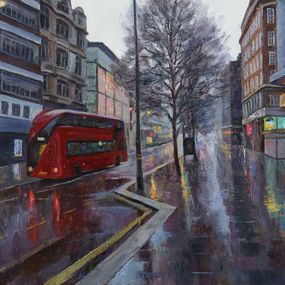 Painting, Oxford Street. London, Nikolay Dmitriev