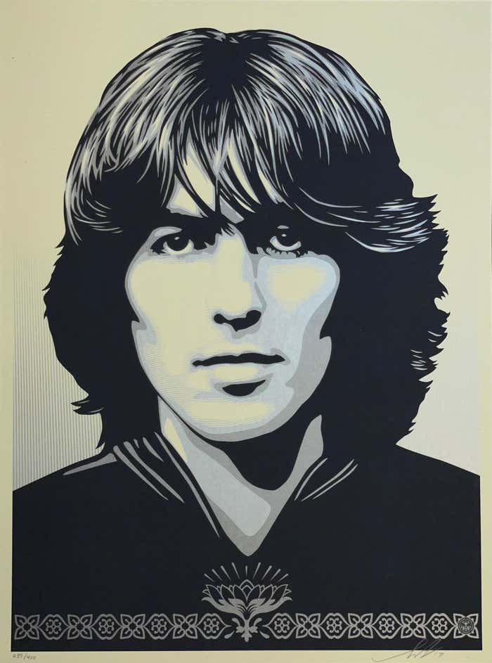 Shepard Fairey (Obey), George Harrison Shepard Fairey (Obey), George Harrison
