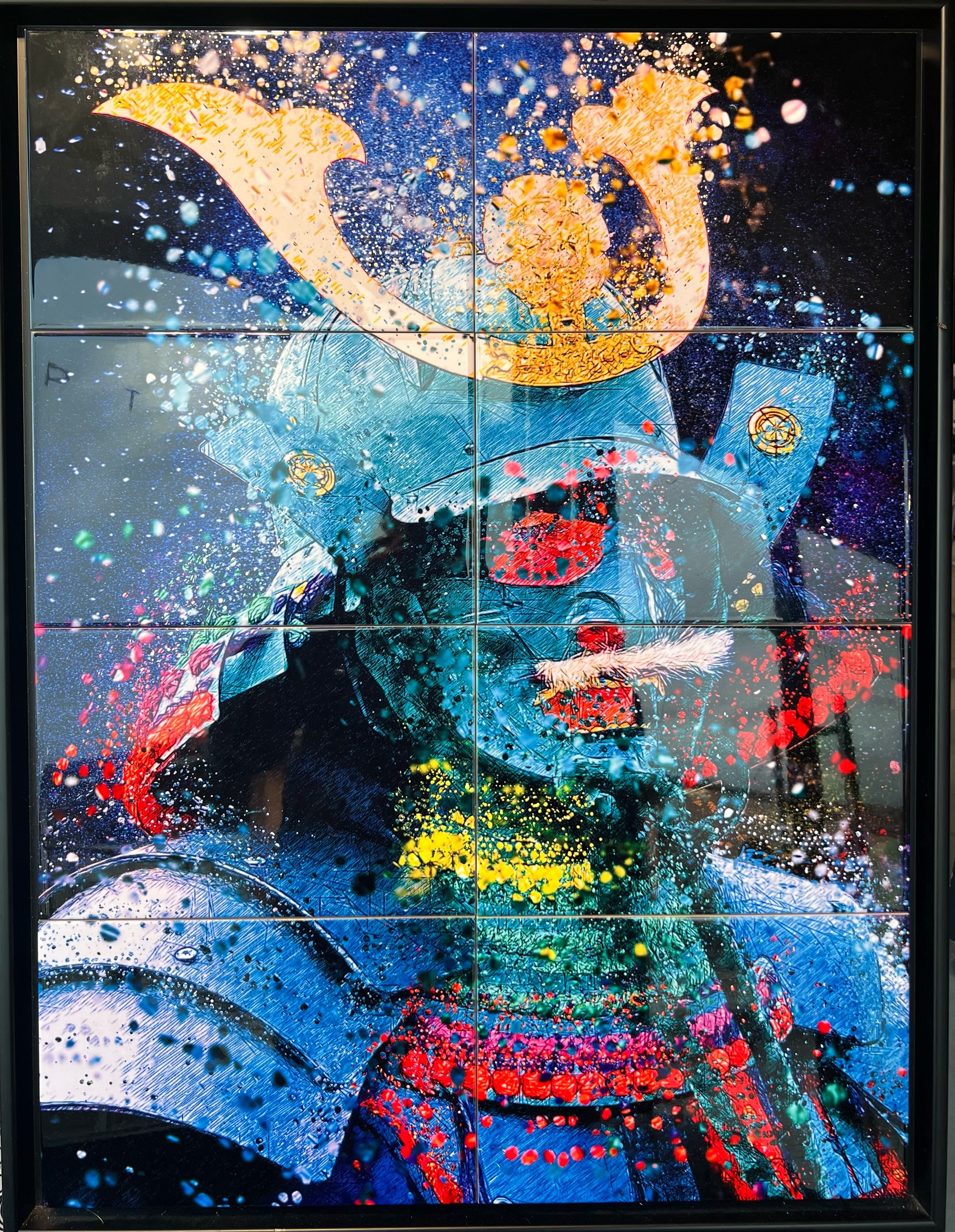 Julien Soone, Samourai colorfull Julien Soone, Samourai colorfull