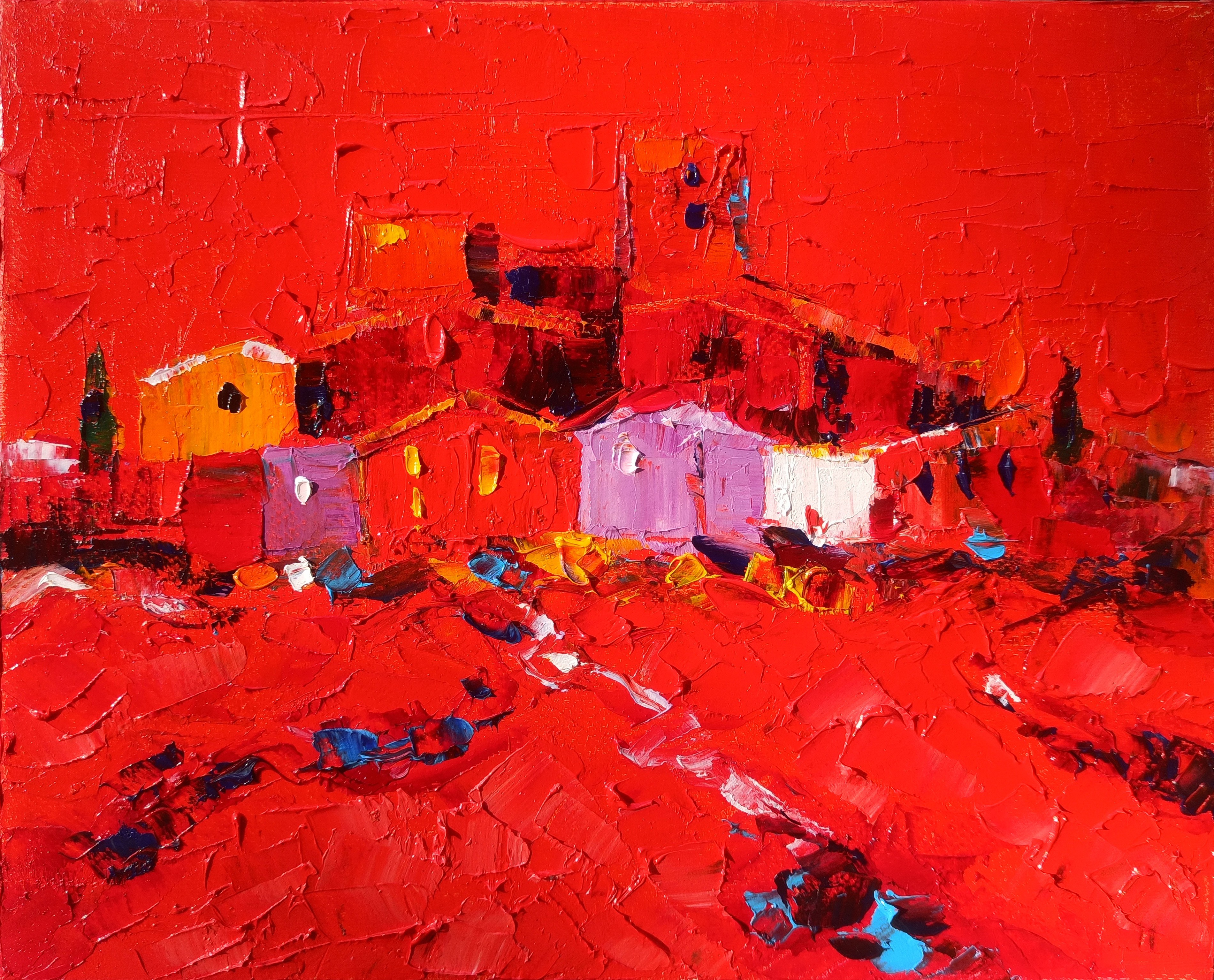 Narek Qochunc, Red landscape Narek Qochunc, Red landscape