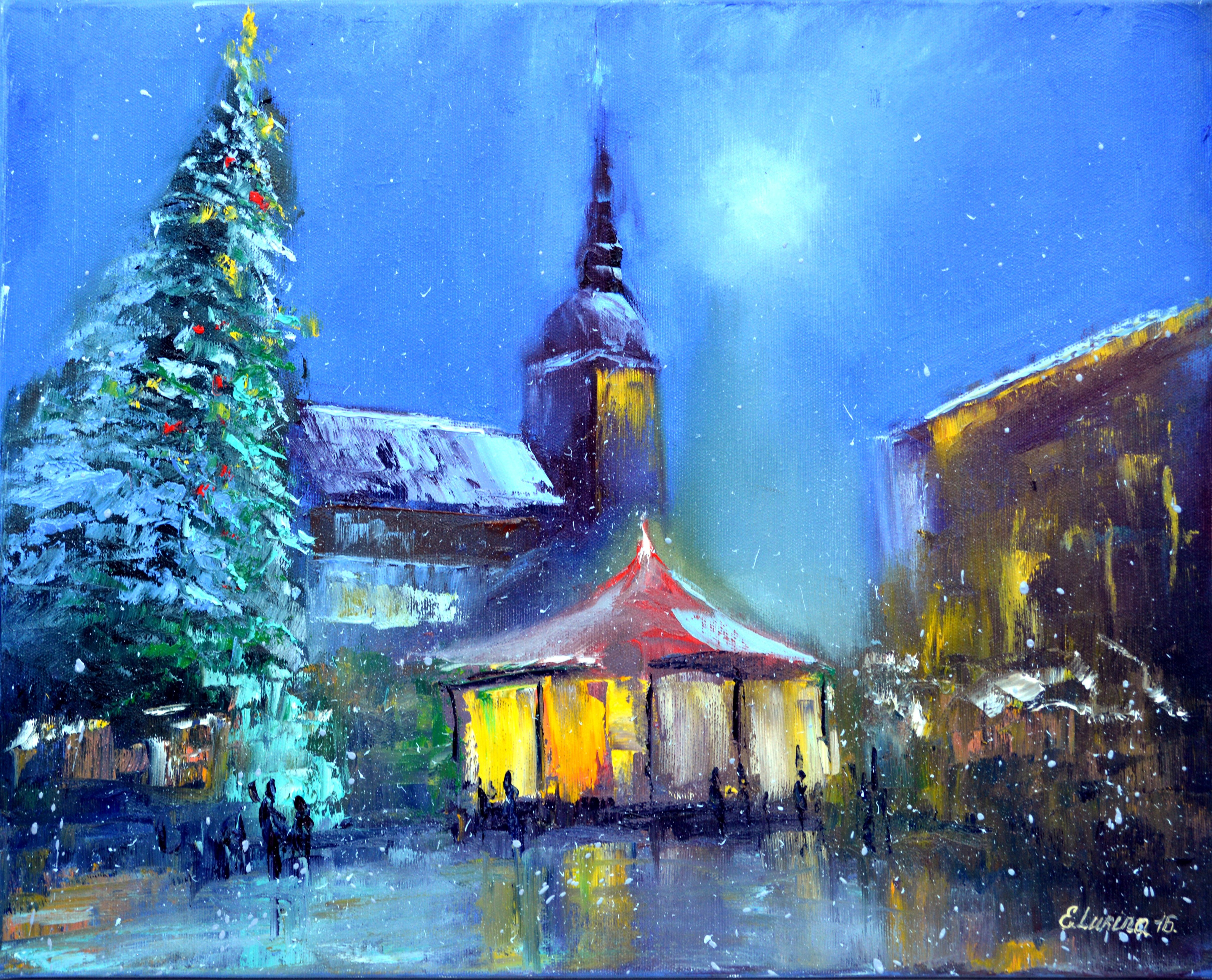 Elena Lukina, Christmas Market at Dome square Elena Lukina, Christmas Market at Dome square