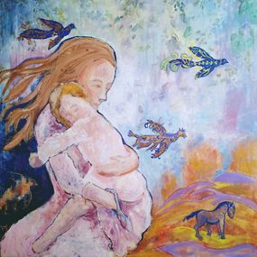 Painting, Journey Home: A Mother's Tale, Tetiana Pchelnykova
