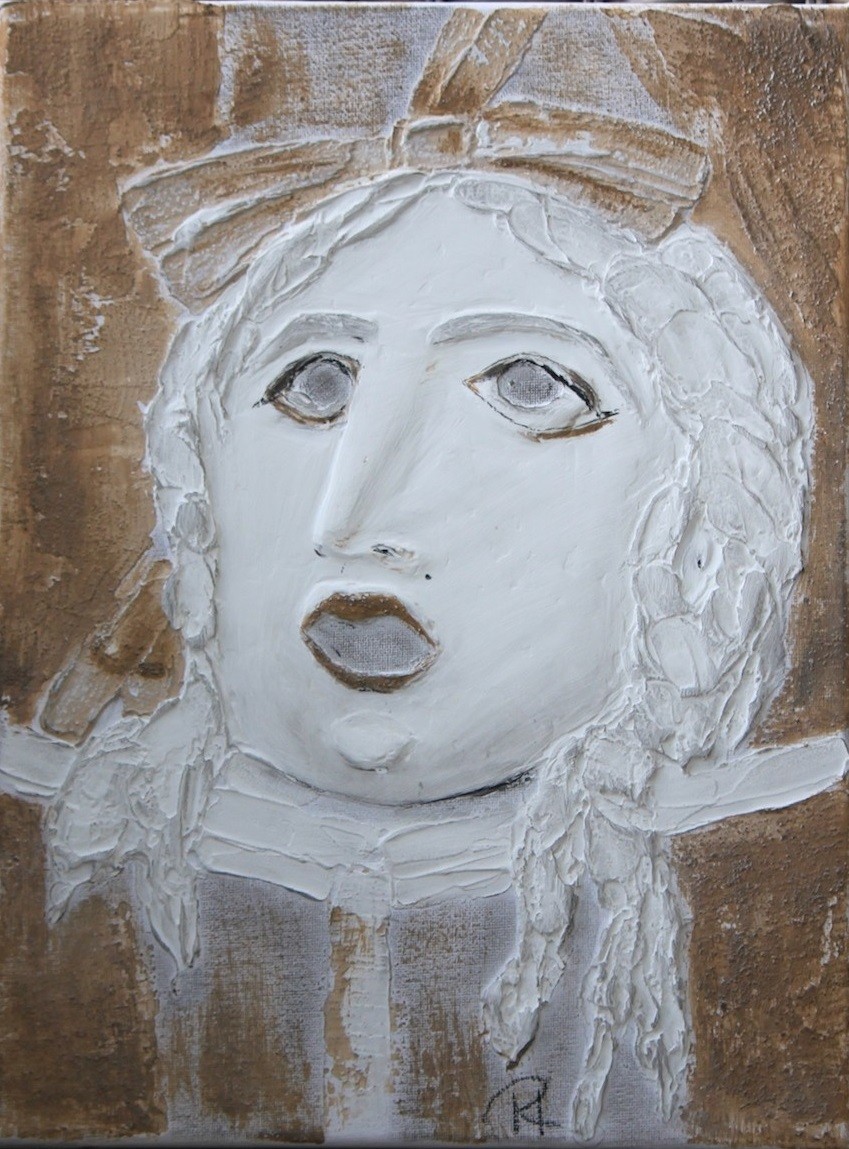 Kseniia Redina, Roman Heritage of Switzerland. The Roman theatrical mask. 3d Part of the Triptych. Kseniia Redina, Roman Heritage of Switzerland. The Roman theatrical mask. 3d Part of the Triptych.