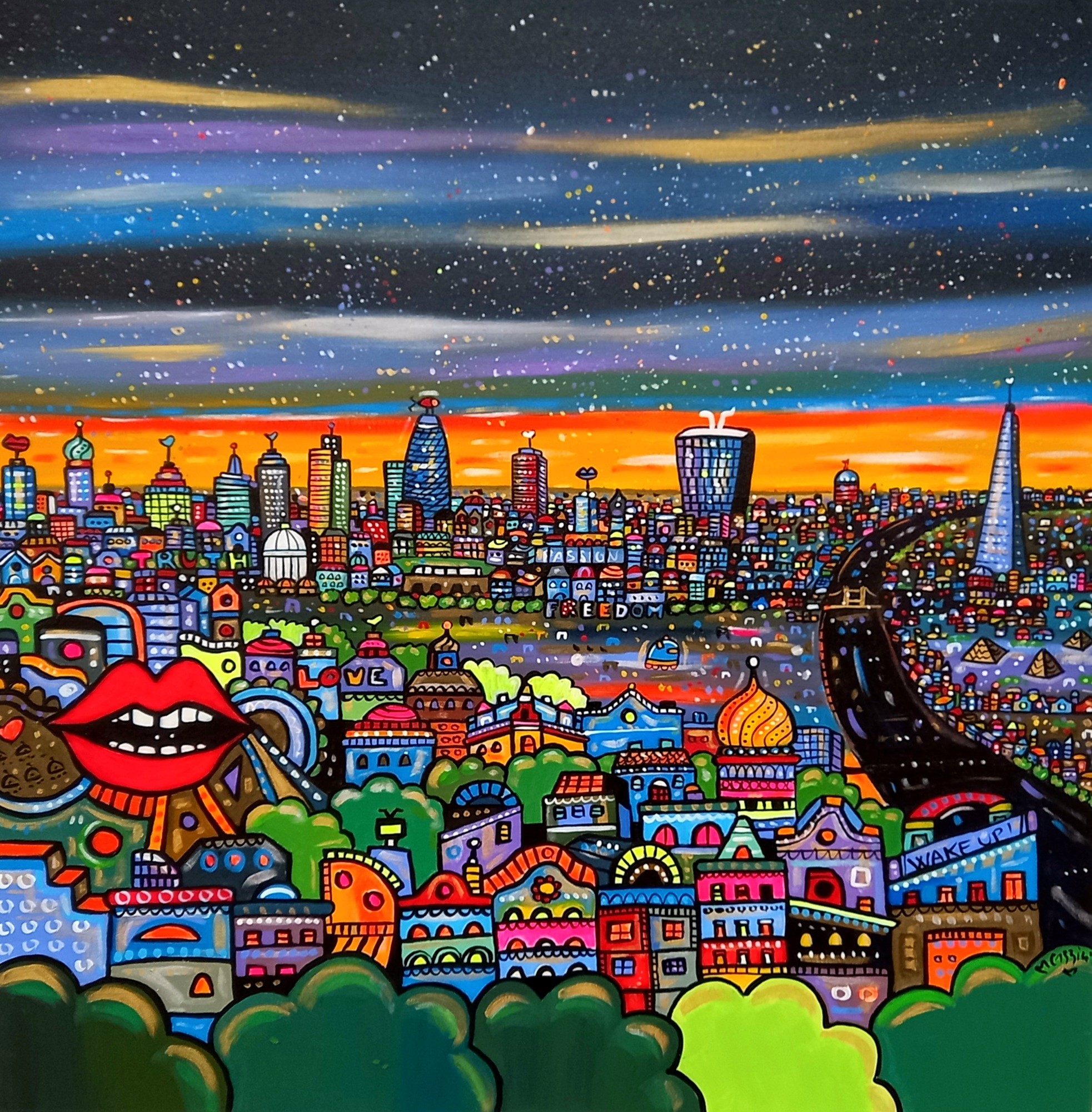 Maria Luisa Azzini, Funky Metropolis London Maria Luisa Azzini, Funky Metropolis London