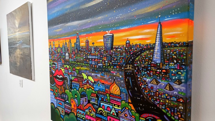 ▷ Funky Metropolis London by Maria Luisa Azzini, 2023