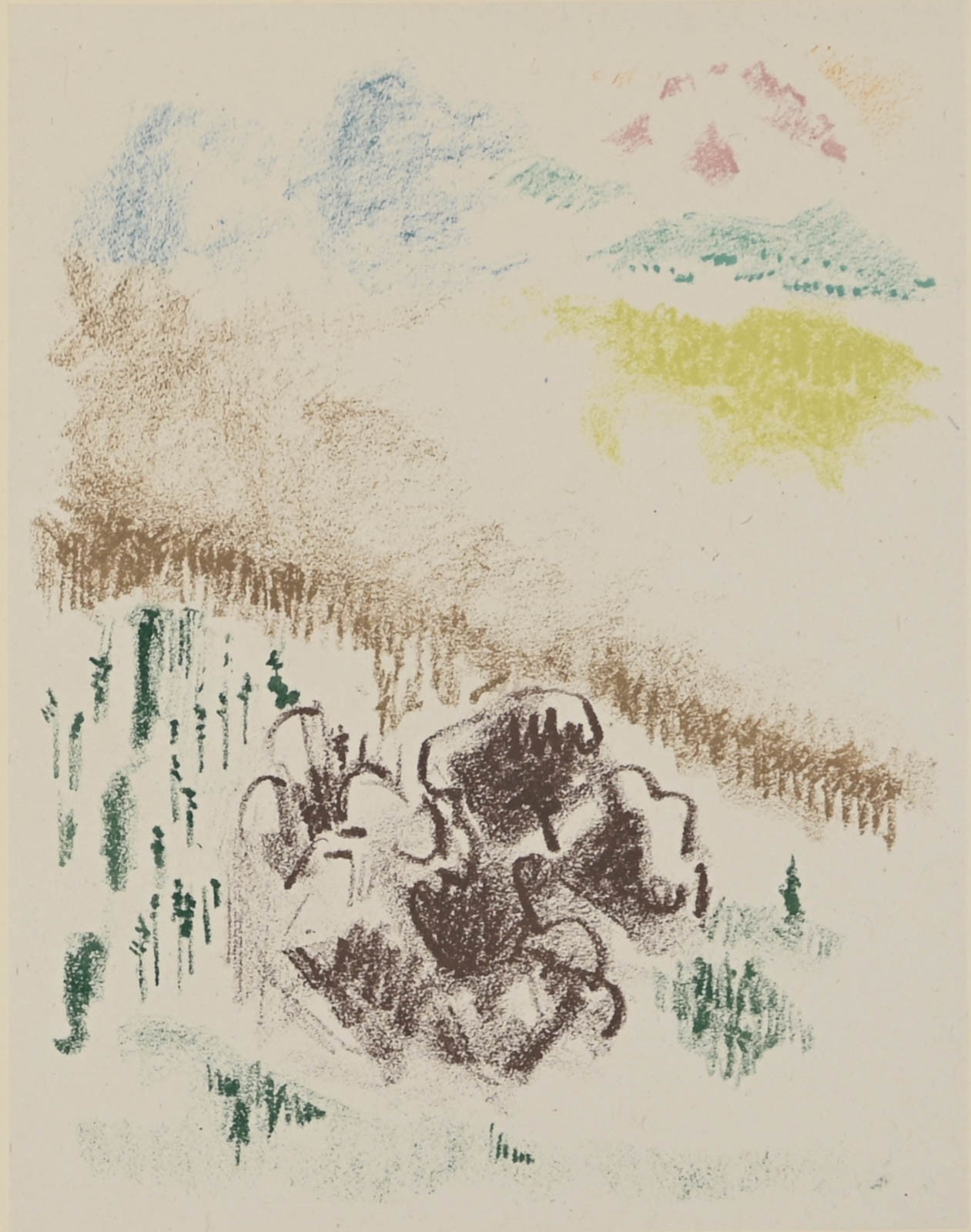 André Masson, Petite montagne André Masson, Petite montagne