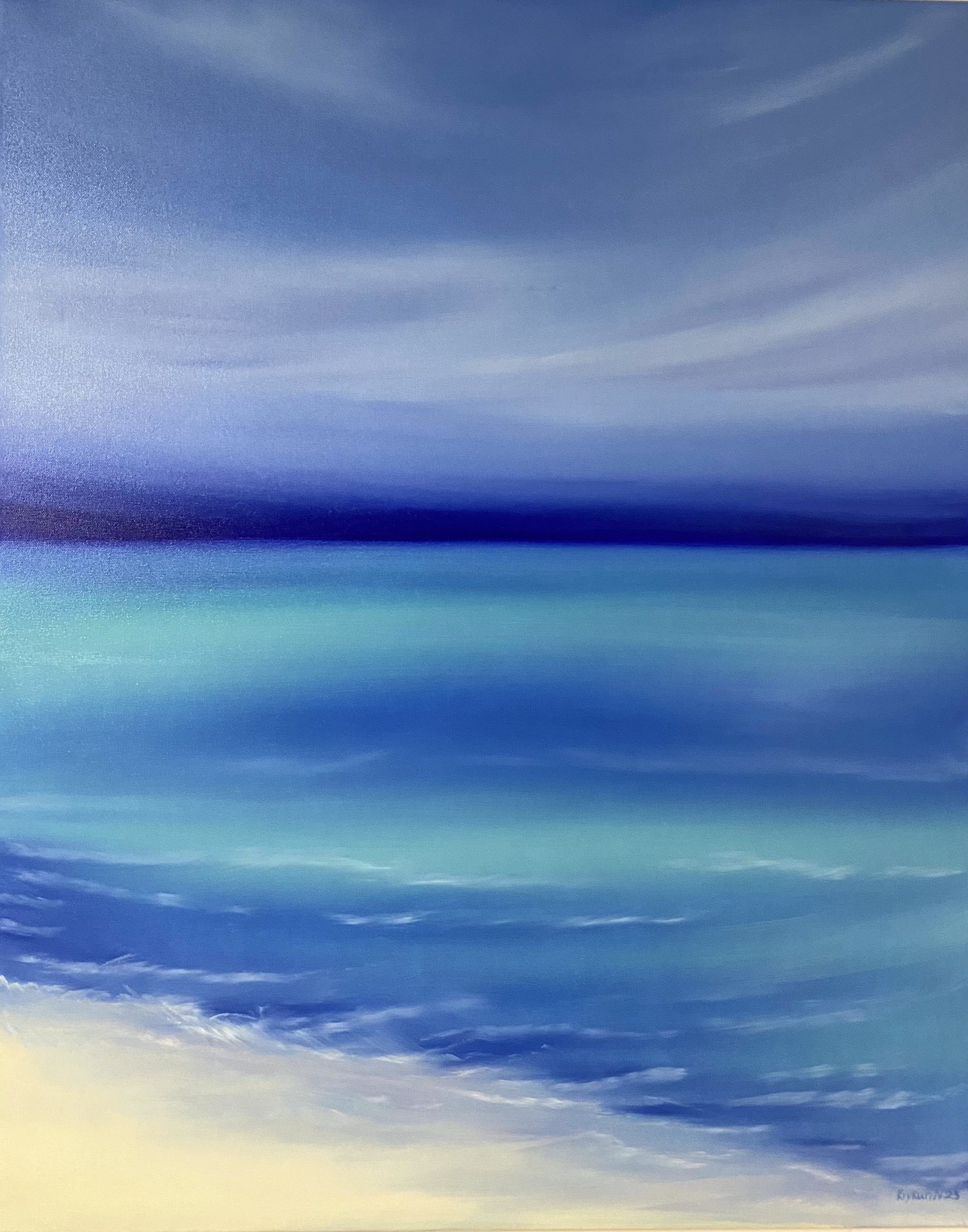 Nataliia Krykun, Calm azure shore of the sea, ocean waves Nataliia Krykun, Calm azure shore of the sea, ocean waves