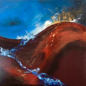 Gemälde, Bloodyblue, Kloo