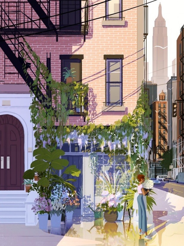 Matthieu Forichon, Flowers in New York Matthieu Forichon, Flowers in New York