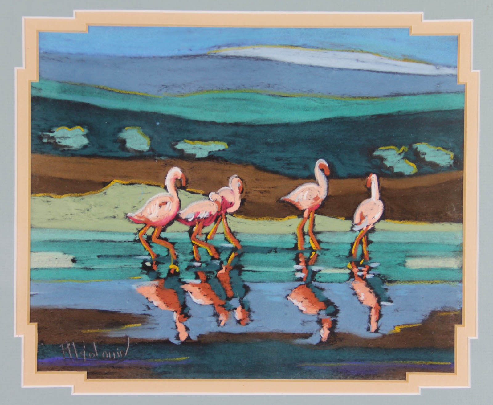 Philippe Hedouin, Les flamants roses Philippe Hedouin, Les flamants roses
