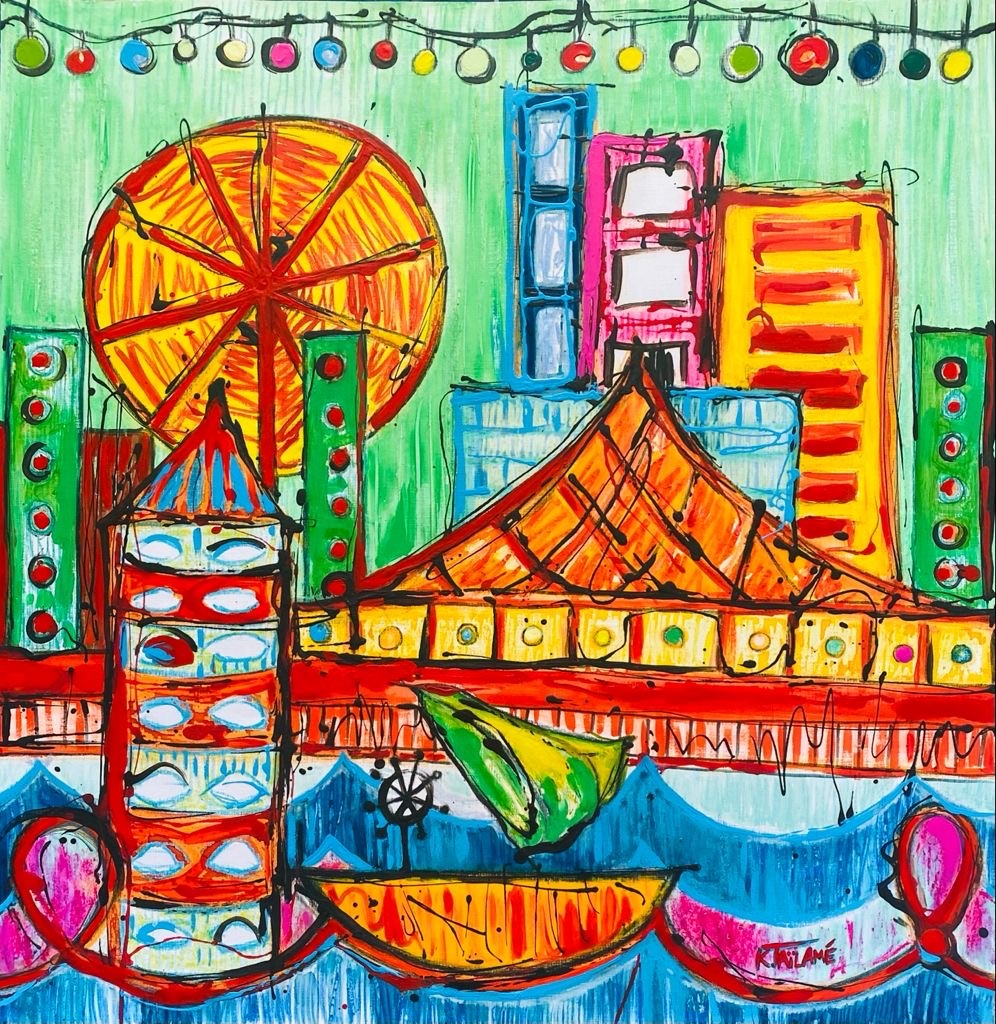 Karine Taïlamé, Ma Ville Fantaisie n°16 Karine Taïlamé, Ma Ville Fantaisie n°16