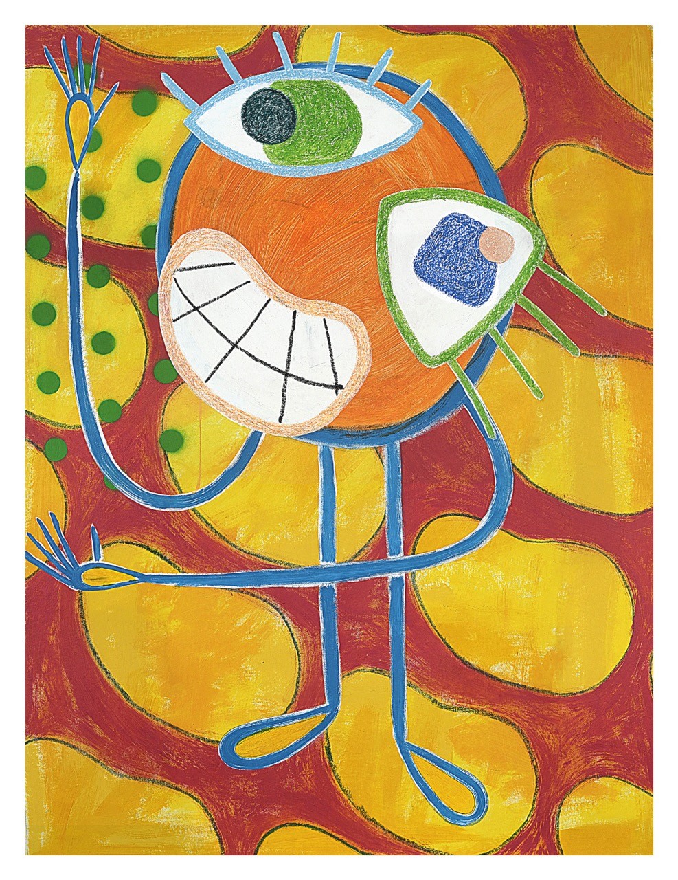 Monsieur Térez, Songe dans une nébuleuse rouge de patates célestes orangées... Monsieur Térez, Songe dans une nébuleuse rouge de patates célestes orangées...