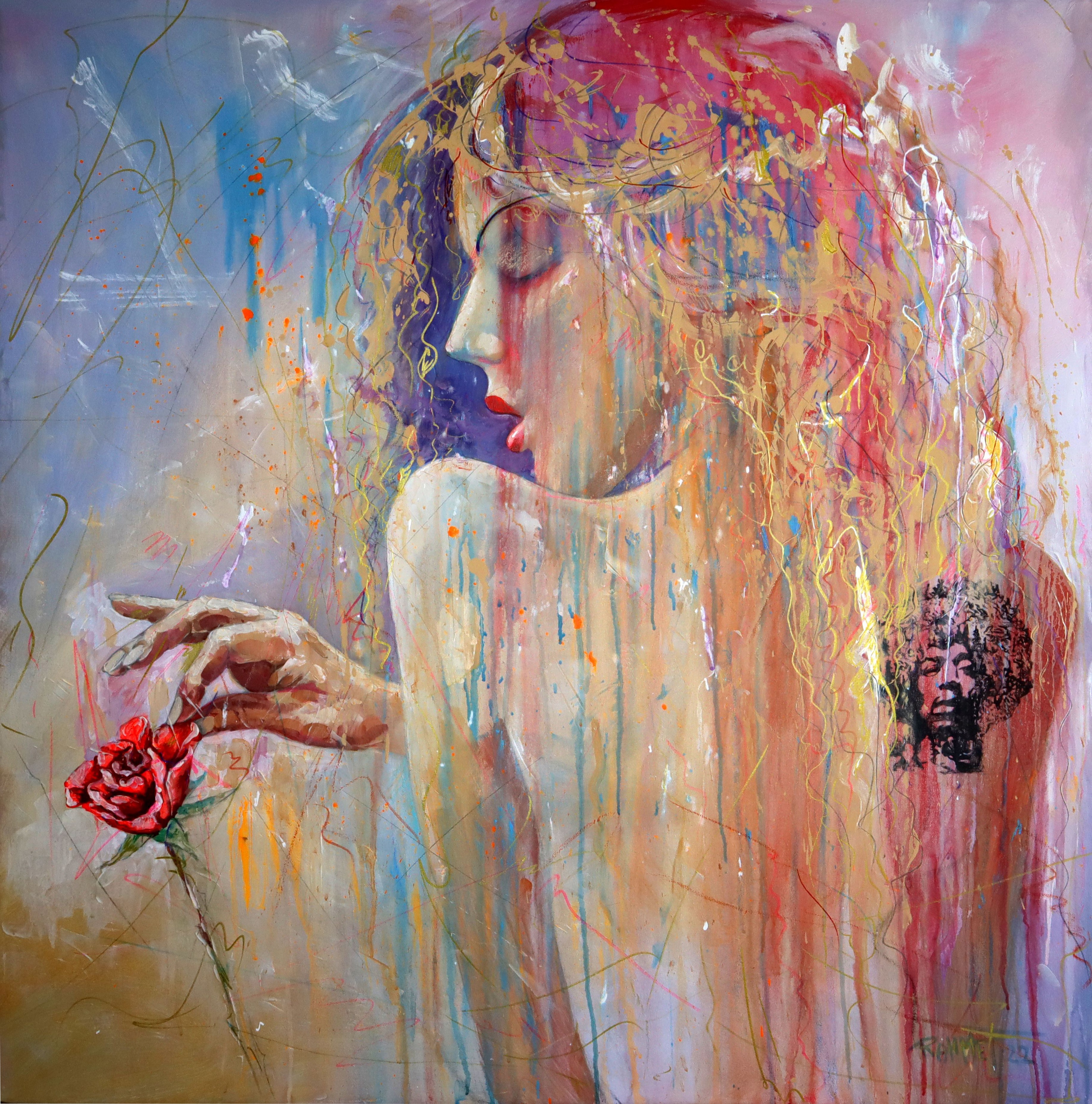 Rakhmet Redzhepov (Ramzi), Rose, Girl, Tattoo and Hendrix Rakhmet Redzhepov (Ramzi), Rose, Girl, Tattoo and Hendrix