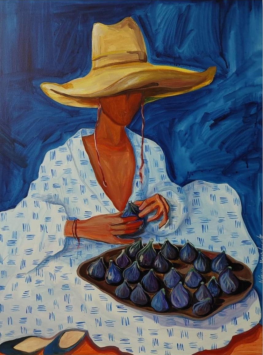 Nina Urushadze, Lady With Figs Nina Urushadze, Lady With Figs