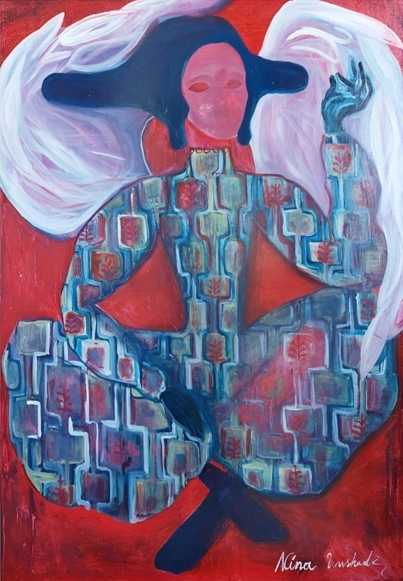 Nina Urushadze, Red Angel Muse Nina Urushadze, Red Angel Muse