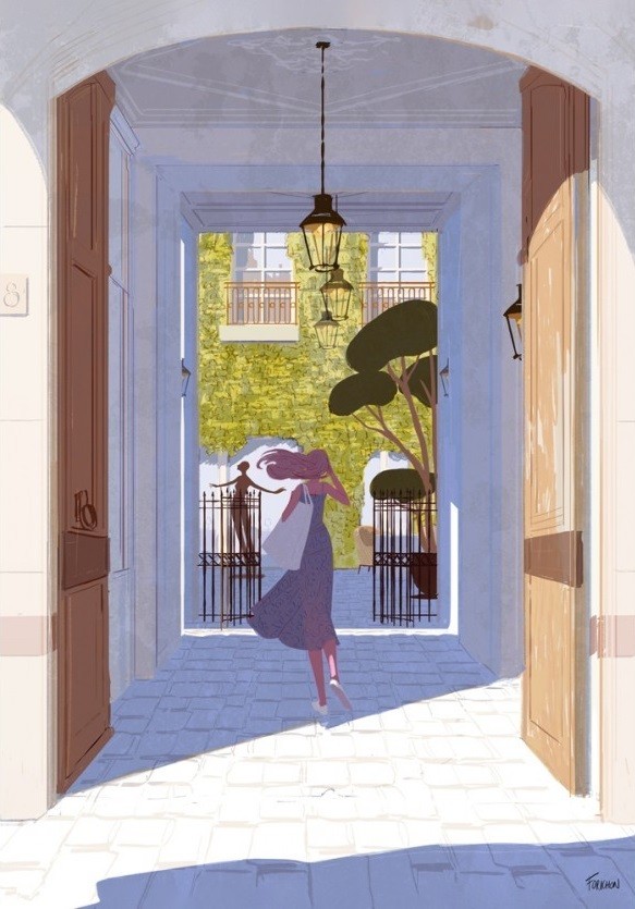 Matthieu Forichon, Le pavillon de la reine Matthieu Forichon, Le pavillon de la reine