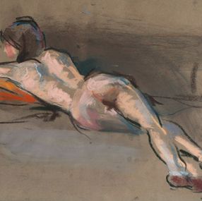 Disegno, Nude on pillows, Anna Lageda