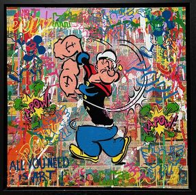 Painting, Popeye x Loves PopArt?! (1), Koen Betjes
