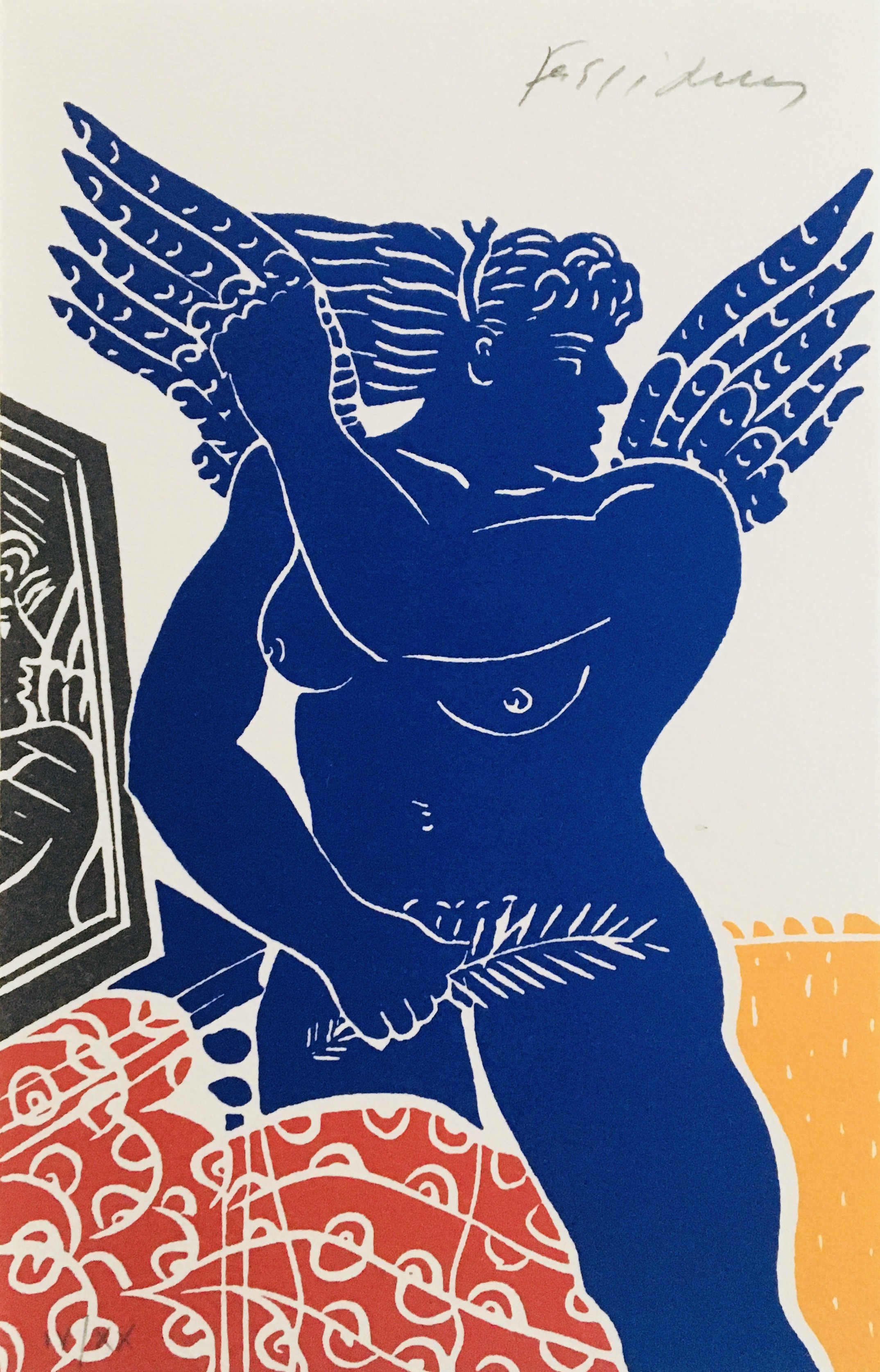 Alekos Fassianos, Un ange Alekos Fassianos, Un ange