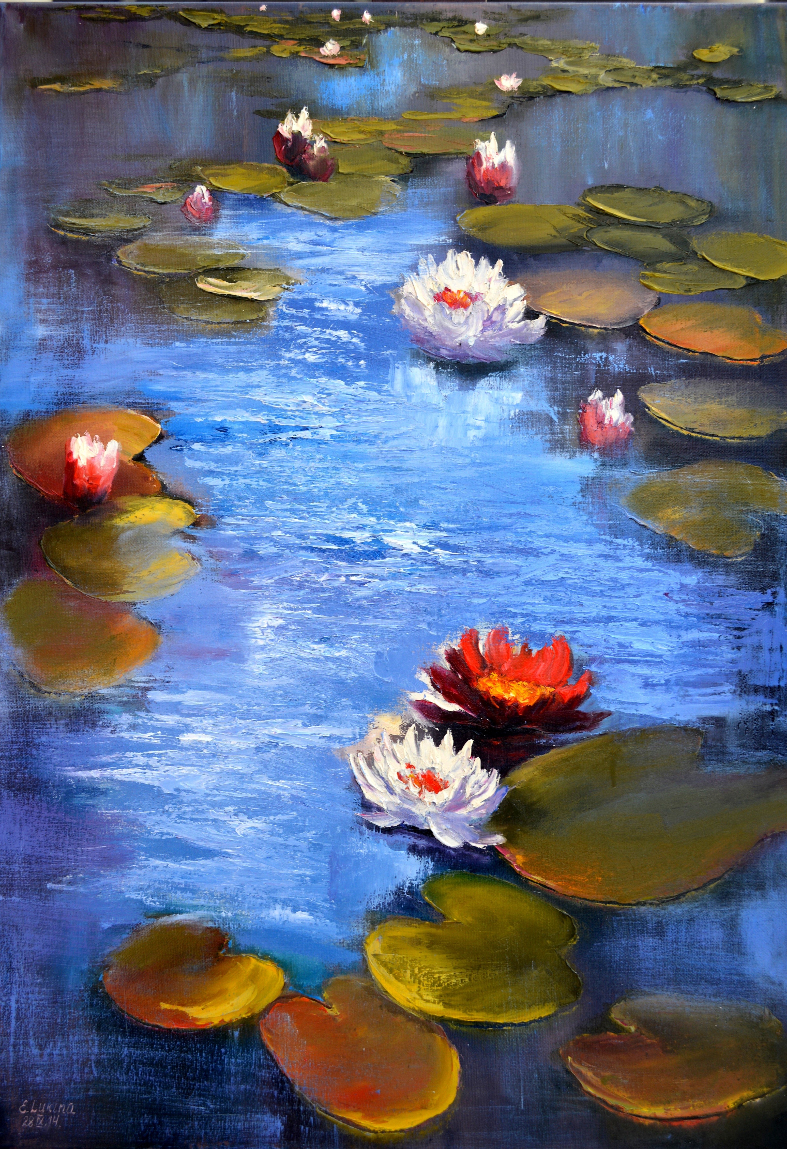 Elena Lukina, Sunny pond Elena Lukina, Sunny pond