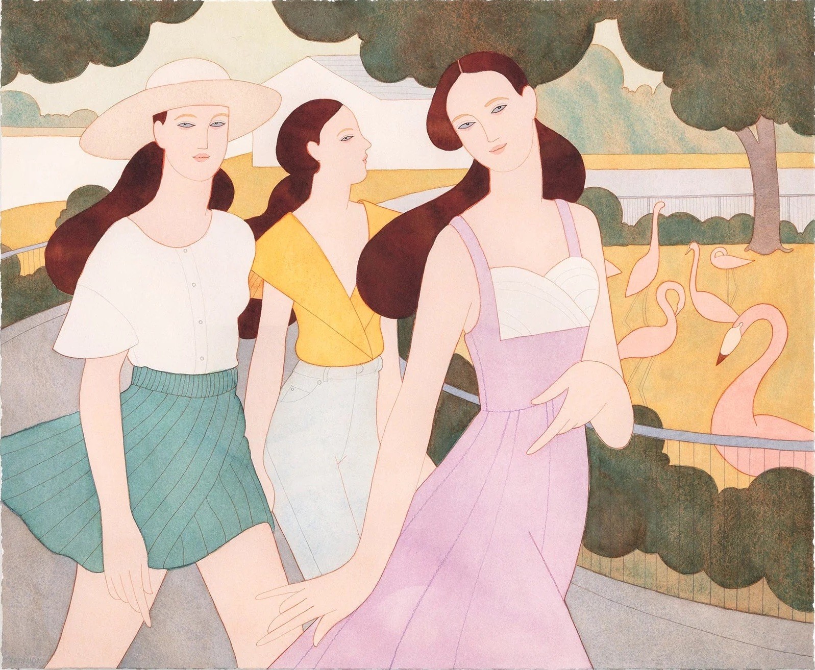 Kelly Beeman, Zoo visit / Flamingos Kelly Beeman, Zoo visit / Flamingos