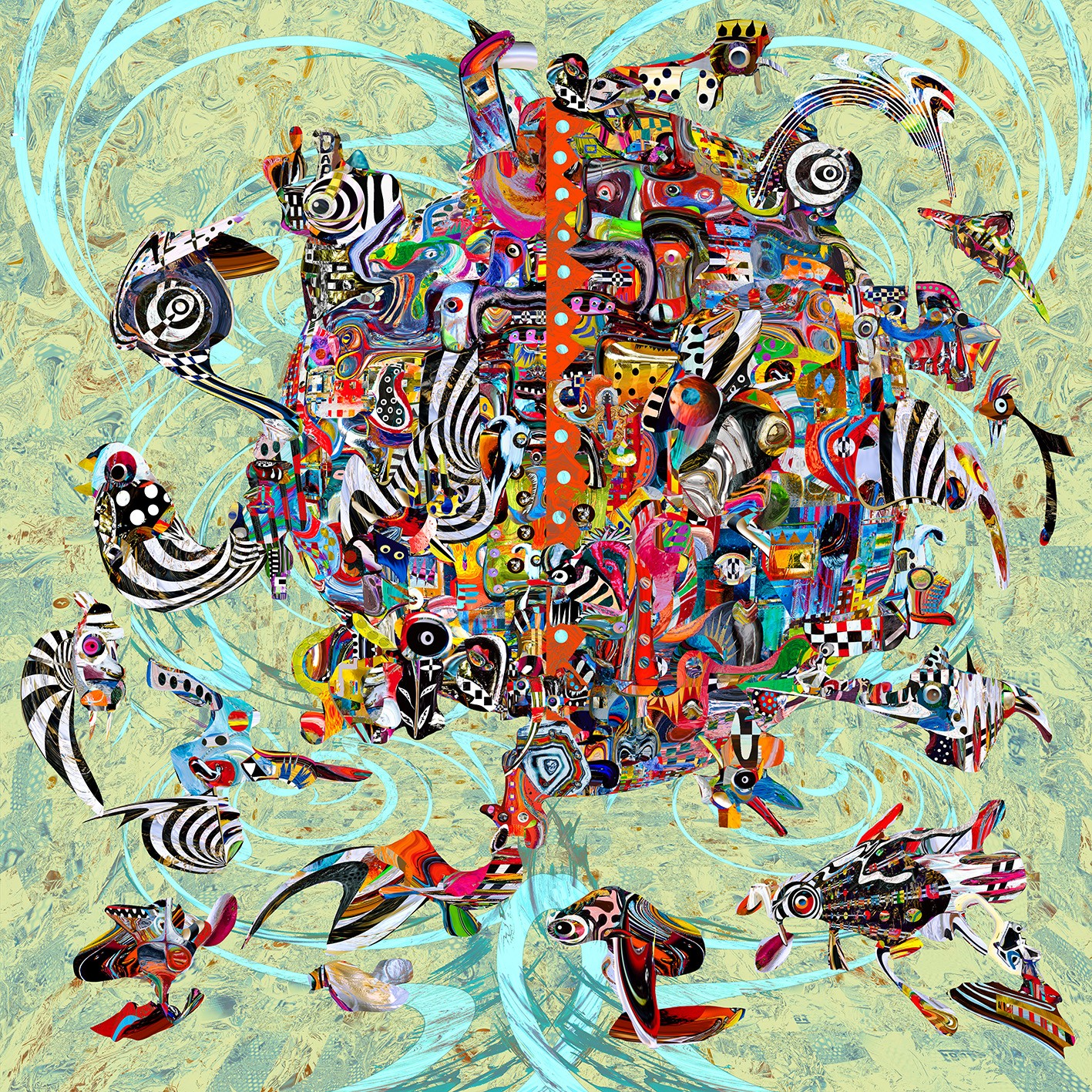 David Pinegar, An Ocean Feeding Frenzy David Pinegar, An Ocean Feeding Frenzy